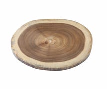 TableCraft 11299 Acacia Collection 12" Round Wood Serving Board