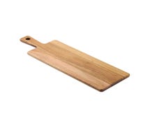 TableCraft 11293 Acacia Collection 22"x8" Rectangular Wood Serving Board
