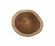 TableCraft 11298 Acacia Collection 9" Round Wood Serving Board
