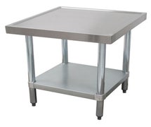Advance Tabco AG-MT-363 Stainless Steel Mixer Table with Galvanized Undershelf, 36"x36" 