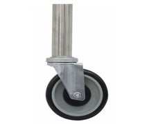 Advance Tabco TA-25ES-X 5" Casters with Stainless Steel Legs, Set of 4