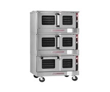 Southbend TVGS/32SC - Truvection Low Profile Oven - Gas, Triple Stack, 69-7/8"H, LP Gas