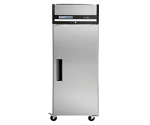 Central Exclusive 69K-161 Premium Reach-In Refrigerator, One Door, 23 Cu. Ft., All Stainless Steel