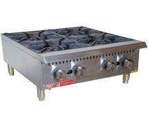 Kratos Cooking 69K-780 (2) Burner 12" Hot Plate, Natural Gas