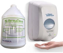 Complete Clean Hand Kit Combo Pack - Including an Automatic, Hands Free Dispenser and Gallon of Sanitizing Hand Soap