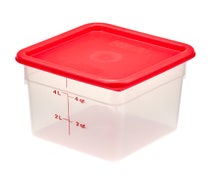 Cambro 6SFSPP190 - Camsquare&trade; Food Storage Container, 6 Qt.