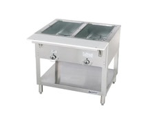 Duke E302 - Aerohot Electric Hot Food Table - Stationary 2 Wells, 30-3/8"W, Open Well, 120V/1PH