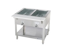 Duke E302 - Aerohot Electric Hot Food Table - Stationary 2 Wells, 30-3/8"W, Open Well, 208 or 240V/1PH