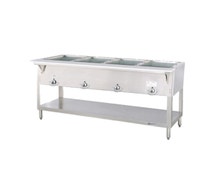 Duke E304 - Aerohot Electric Hot Food Table - Stationary 4 Wells, 58-3/8"W, Open Well, 208 or 240V/1PH
