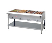 Duke E304SW - Aerohot Electric Hot Food Table - Stationary 4 Wells, 58-3/8"W, Sealed Well, 120, 208 or 240V/1PH