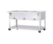 Duke EP303SW - Aerohot Electric Hot Food Table - Portable - 3 Wells - 44-4/8"W, Sealed Well, 120, 208 or 240V/1PH
