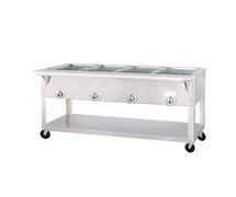Duke EP304 - Aerohot Electric Hot Food Table - Portable - 4 Wells - 58-3/8"W, Open Well, 120V/1PH