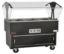 Duke DPAH-4-HF EconoMate Portable Buffet Unit, 4 Top Openings, 240V