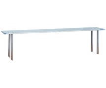 Duke 1056D-7210-18 Double Mounted Overshelf for 72"W Kitchen Work Tables