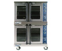 Duke 613Q-E2XX-480V/3PH Electric Convection Oven - Deluxe Series Double Stack, 480V w/ 12 Hour Timer