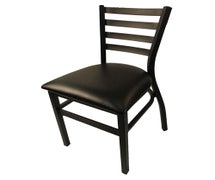 Oak Street OD-ST2160 Outdoor Stacking Dining Chair, 18" Seat Height