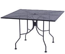 Oak Street OD3636-STD Diamondback 36"x36" Indoor/Outdoor Metal Table, Std. Height