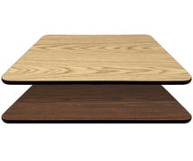Oak Street Two-Sided Table Top - 24"x 24", Oak/Walnut
