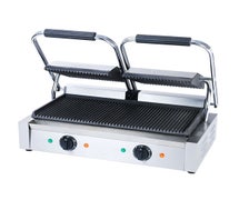Value Series Grooved Sandwich Press - 120V, 22"W