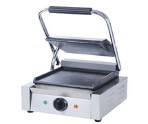 Value Series Flat Sandwich Press - 120V, 12"W