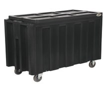 Iowa Rotocast Plastics 3501307 Arctic Mobile Beverage Cart, Black