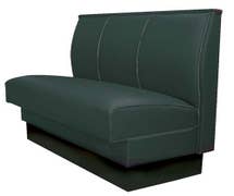 Upholstered Booth Single Seat, 22-1/2"Dx36"H Overall, Welt Back
