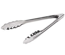 Edlund 4409HD/12 - 9" Heavy Duty Hinged Tongs, Stainless Steel