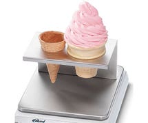 Edlund DFG 160 IC Digital Portion Control Scale, Standard and Ice Cream Platform