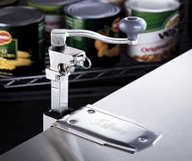 Edlund G2-CL NSF Medium Duty Can Opener - Stainless Steel Clamp