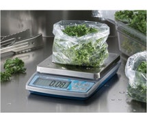 Edlund Bravo Series BRV-160 Digital Portion Scale with ClearShield Protective Cover, 10 lb. Max. Weight
