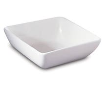 10 Strawberry Street WTR-7SQBWL Square China Dinnerware-7" White Bowl