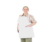 Chef Revival 601BAO-3-WH Front-Of-The-House Gourmet Bib Apron, 28" x 30", White