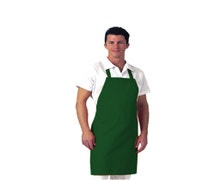 Chef Revival 601NP-HG Bib Apron, 28" x 34", Hunter Green