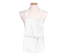 Chef Revival 602BAFH-WH Front-Of-The-House Bib Apron, 27" x 25", White