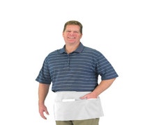 Chef Revival 605WAFH-WH Front-Of-The-House Waist Apron, 23" x 12", White