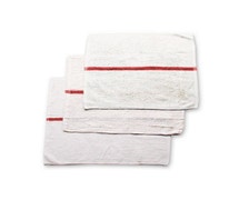 Chef Revival 700BRT-RDS Bar Towel, 16" x 19", Red Stripe, Per Dozen