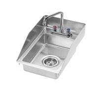 Krowne Metal HS-1225 - Drop-In Hand Sink - 12-1/4"W X 18"D X 10-1/2"H Oa
