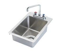 Krowne Metal HS-1425 One-Compartment Drop-In Sink, 12"x18"x5"