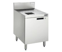 Krowne Metal KR24-MF18 Royal Series Liquid CO2 Glass Froster Drainboard Cabinet, 18"W x 24"D