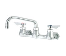 Krowne DX-806 Diamond Series 8" Center Wall-Mount Faucet with 6" Swing Spout