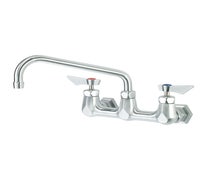 Krowne DX-810 Diamond Series 8" Center Wall-Mount Faucet with 10" Swing Spout