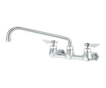 Krowne DX-812 Diamond Series 8" Center Wall-Mount Faucet with 12" Swing Spout
