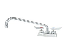 Krowne DX-312 Diamond Series 4" Center Deck-Mount Faucet with 12" Swing Spout