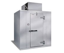 Kolpak PX7-810-CT Polar-Pak Self-Contained Walk-In Cooler - 7 ft. 9"Wx9 ft. 8"D, 7 ft. 6"H, Floorless, 26"W Door, Right Hinged