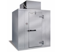 Kolpak P7-610-FT Polar-Pak Self-Contained Walk-In Freezer, 5 ft. 10"x9 ft. 8" Actual Size, With Floor, 26"W Door, Left Hinged
