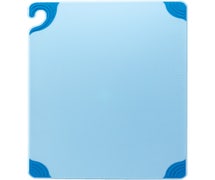 Restaurant Cutting Board - Saf-T-Grip 12"Wx18"D, Individual Board, Blue