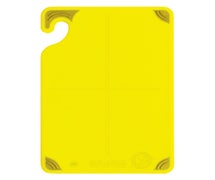 Saf-T-Grip Bar Cutting Board, 6"Wx9"D, Yellow