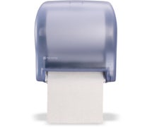 San Jamar T8000TBL Tear-N-Dry Essence Hands Free Roll Towel Dispenser, Artic Blue