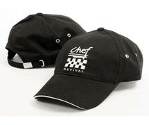 Chef Revival H064BK - Chef Baseball Cap - Cotton Twill, Black