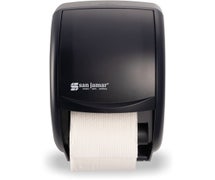 San Jamar R3500TBK Duett Classic Toilet Tissue Dispenser, Black Pearl